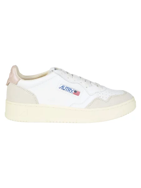 Sneakersy Autry skórzane białe