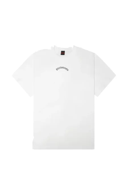 Tricou Pleasures cu imagine alb