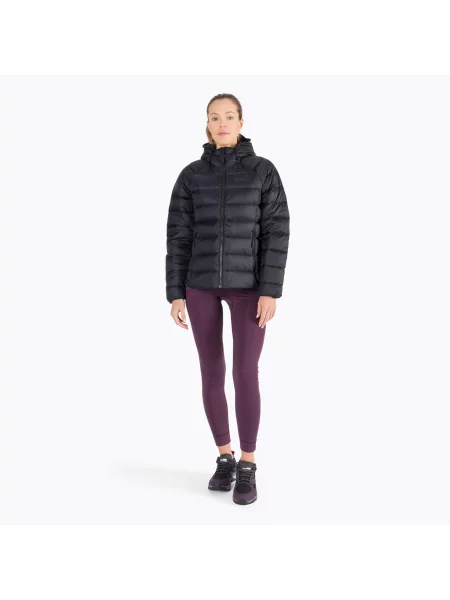 Kurtka puchowa Jack Wolfskin Nebelhorn Down Hoody czarna