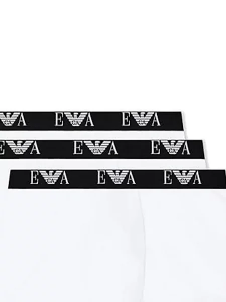 Boxeri Emporio Armani alb
