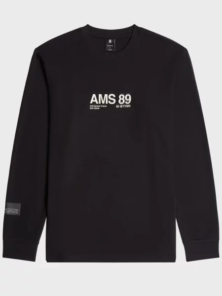 Лонгслив G-star Raw черный