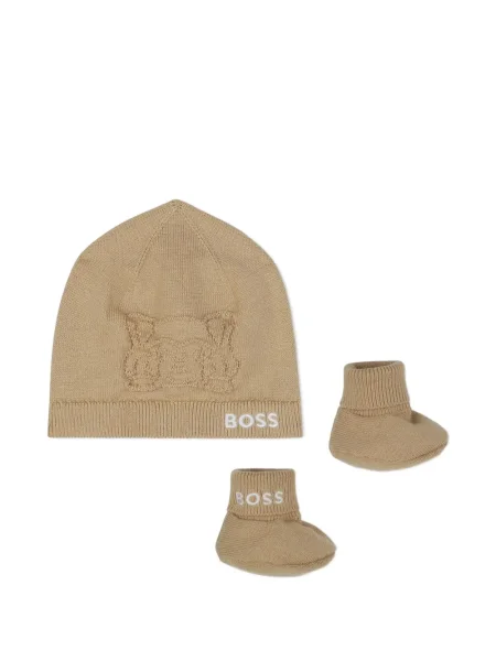 Czapka dziecięca Bosswear brązowa
