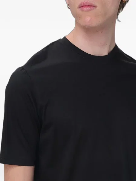 Tricou Xc cu decolteu rotund negru