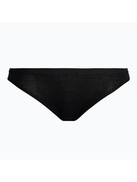Lenjerie de corp termică pentru femei icebreaker Siren Bikini negru