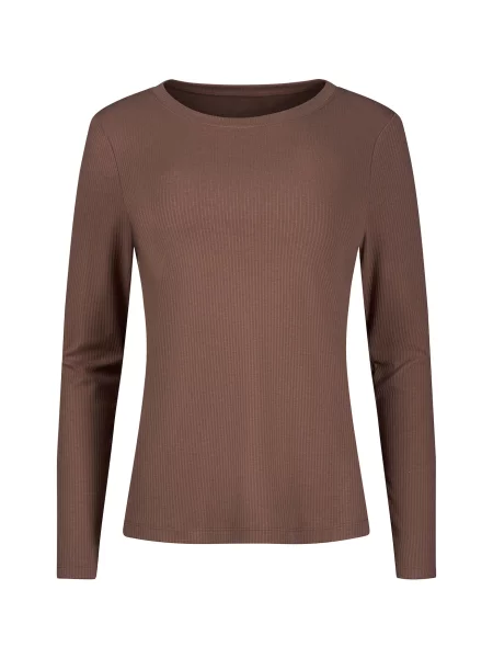 Skiny Bluză de noapte taupe gri