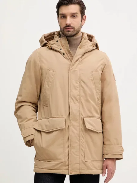 Tommy Hilfiger geacă cu puf pentru bărbați bej