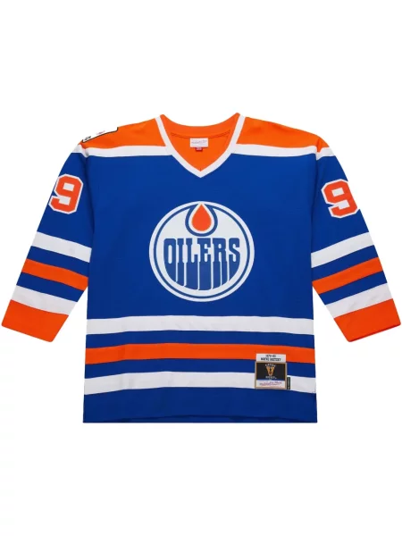 Cămașă Mitchell & Ness din jerseu albastru