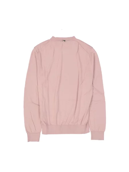 Sweter Herno wełniany różowy