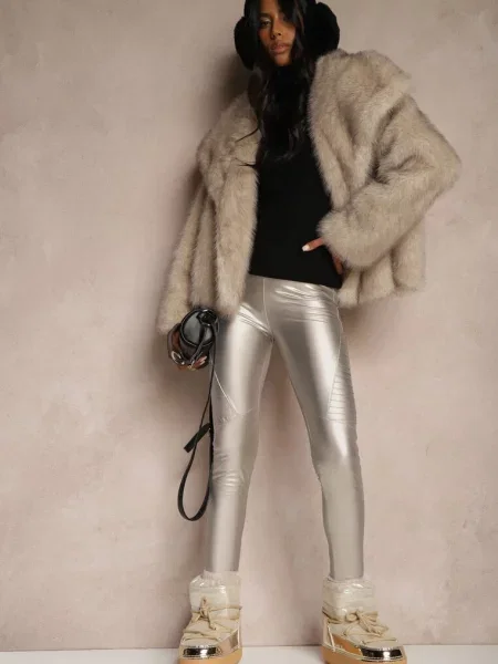 Pantaloni Lavimi argintii