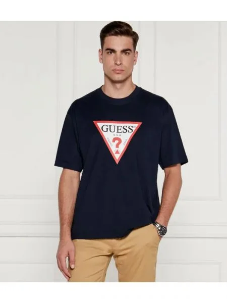 Guess Jeans Póló | Oversize fit kék