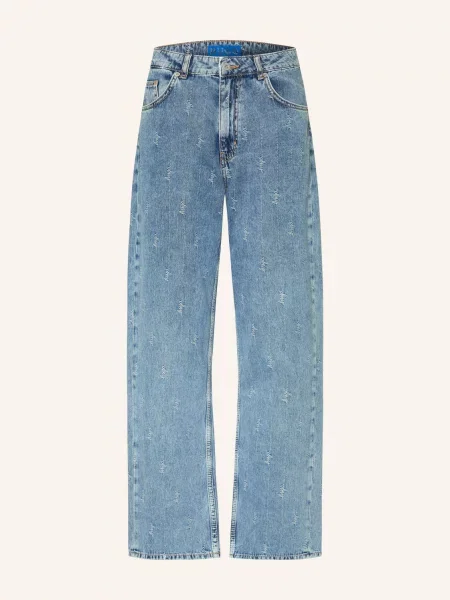 Hugo Jeansy Straight Leni blau