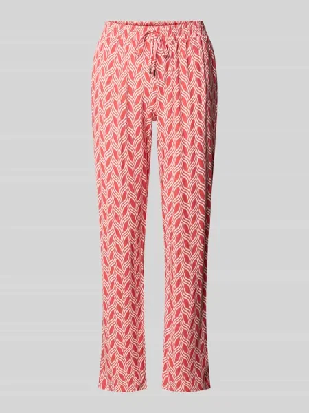 Spodnie materiałowe z elastycznym pasem Zabaione