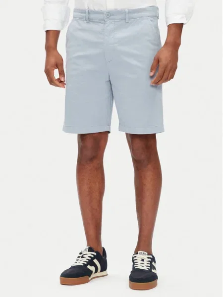 Къс панталон Pepe Jeans REGULAR CHINO SHORT синьо