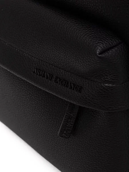 Rucsac Armani Exchange cu autograf negru