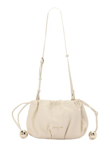 PATRIZIA PEPE Vrečasta torba volneno bela