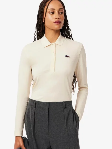 Поло Lacoste бежеве