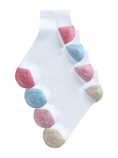 Next Șosete bej amestecat / albastru amestec / roz amestecat alb