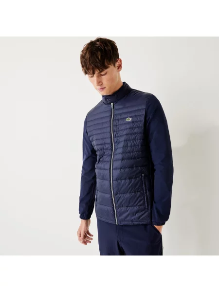 Lacoste куртка чоловіча водовідштовхуюча Темно-синій 50 синя