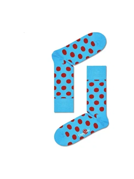 Pöttyös alsó Happy Socks kék