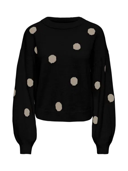 ONLY Pulover ONLRica gri taupe negru