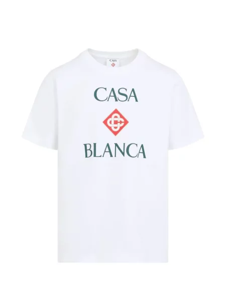 Tricou Casablanca cu imagine alb
