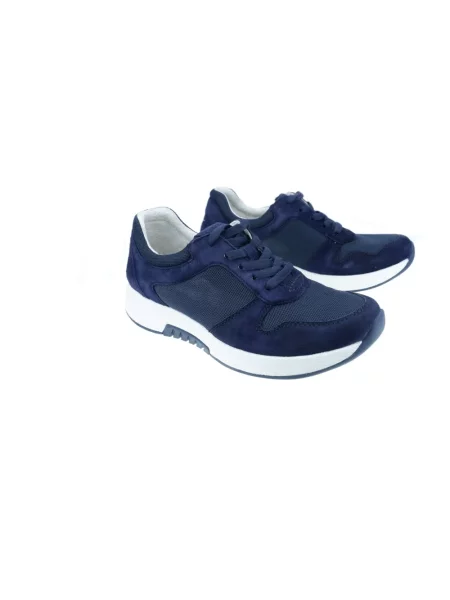 Sneakersy Gabor zamszowe niebieskie
