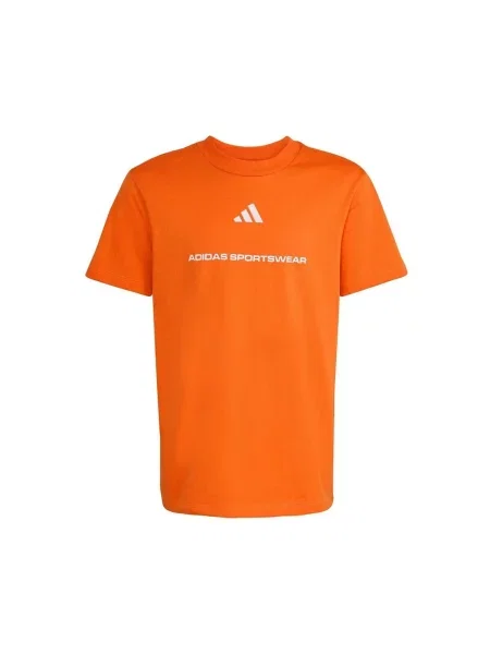 Gyerek póló Adidas narancsszínű