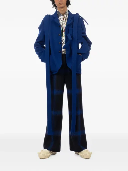 Sacou Walter Van Beirendonck albastru