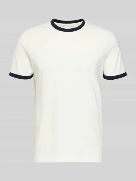 T-shirt o kroju slim fit z okrągłym dekoltem Mcneal
