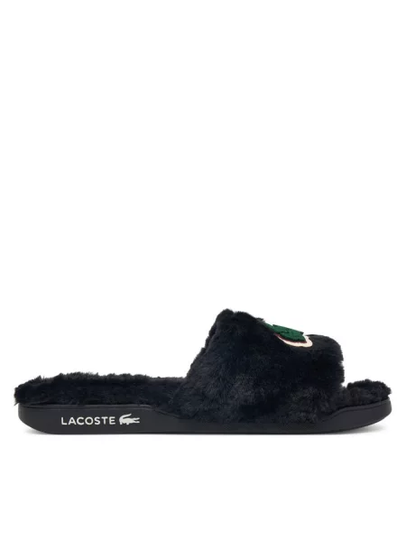 Lacoste Kapcie czarny