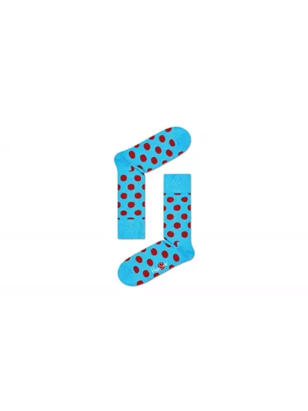 Skarpety Happy Socks w grochy niebieskie