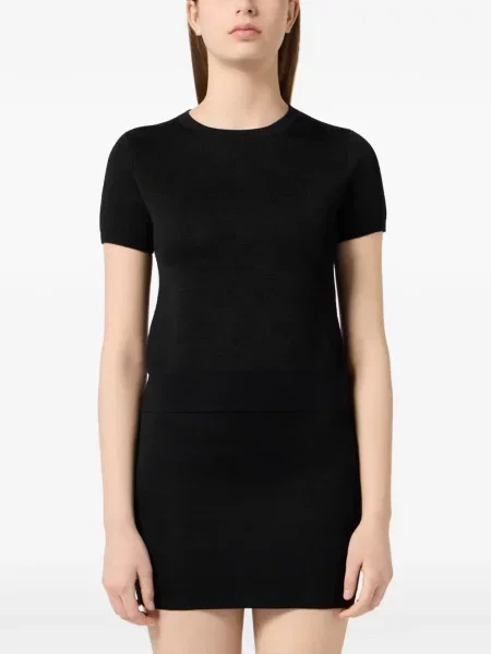 Tricou Philipp Plein de lână negru