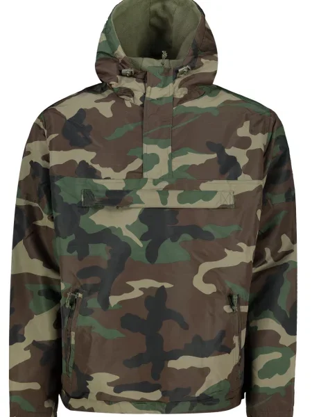 Vetrovka Brandit siva