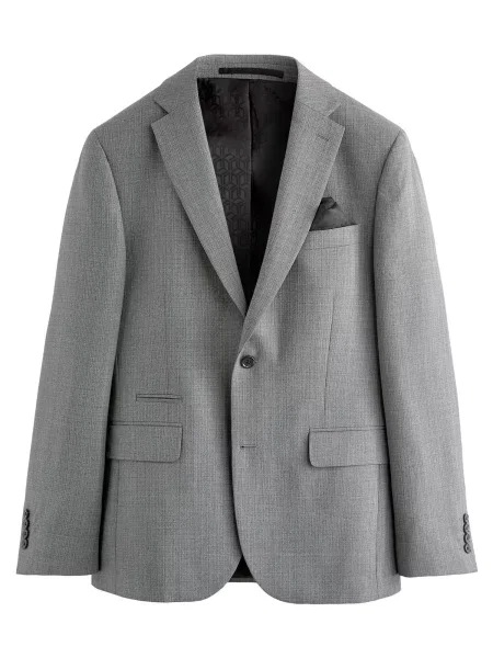 Next Sacou amestecat gri