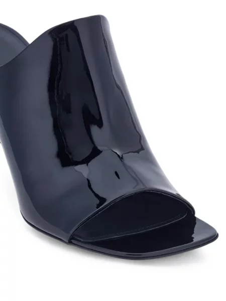 Papuci tip mules Ferragamo negru