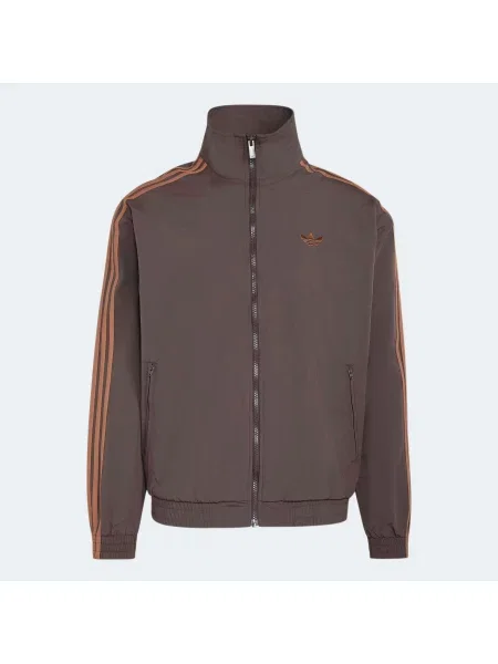 ADIDAS ORIGINALS Prechodná bunda Firebird / tmavooranžová hnedá