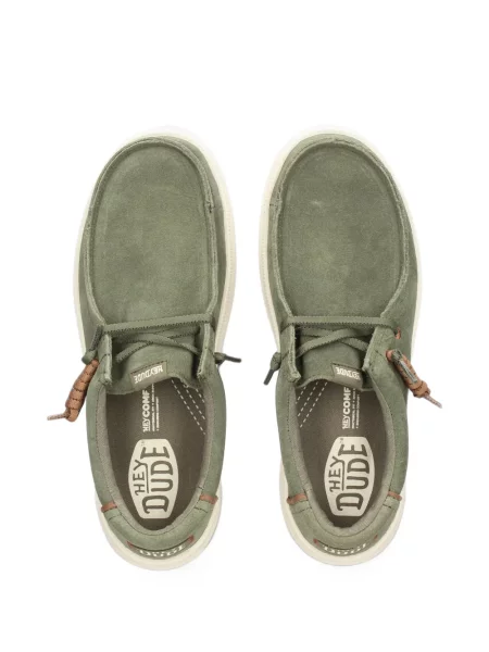 Pantofi loafer Hey Dude verde