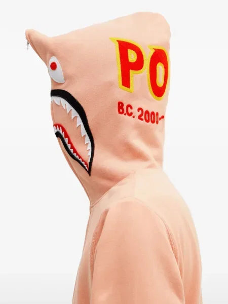 Hoodie A Bathing Ape® ροζ