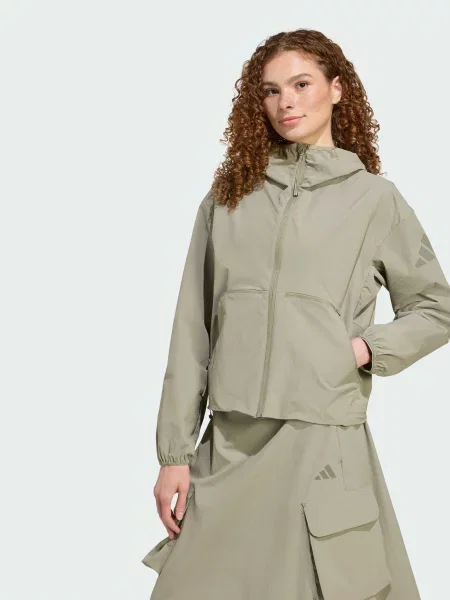 Вітровка adidas MyShelter комбінований верх зелений
