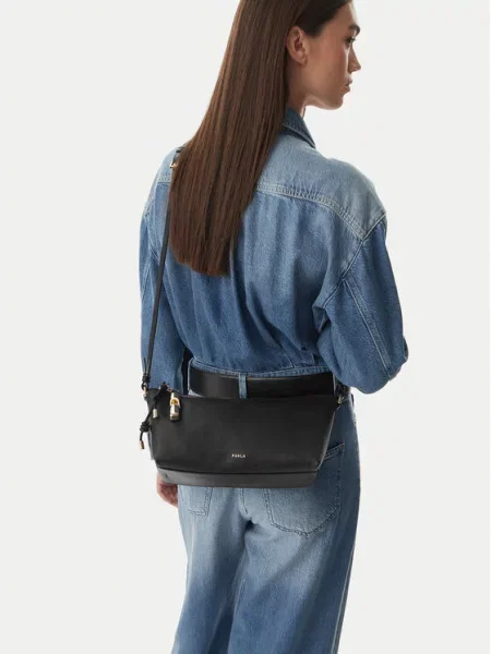 Furla Дамска чанта Debby Mini KH черен