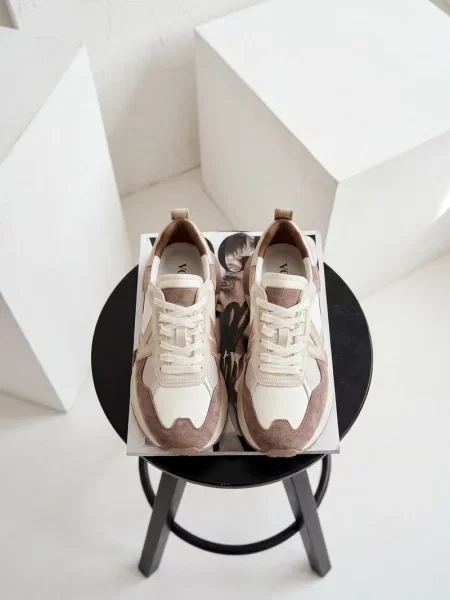 Semišové tenisky Vinceza šedé