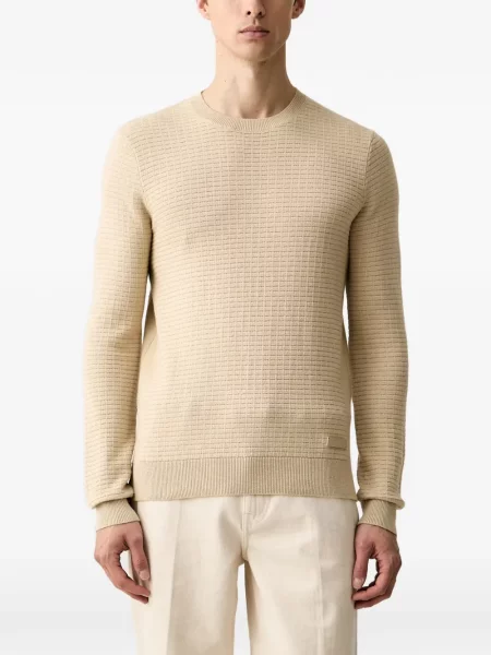 Pulover Trussardi cu decolteu rotund