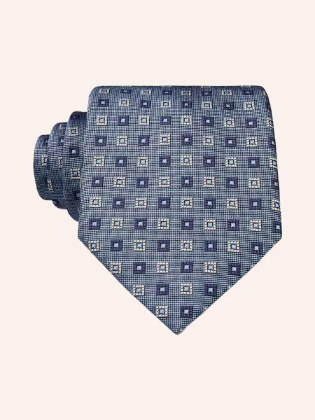 Zegna Kravata / tmavě / režná modrá