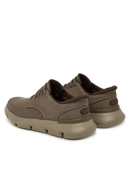 Tenisky Skechers hnedá