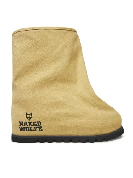 Naked Wolfe Μπότες Χιονιού Bag Boot μπεζ