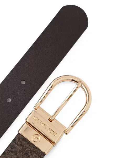 Reversibil șapcă Michael Michael Kors cu autograf cu gât halter negru