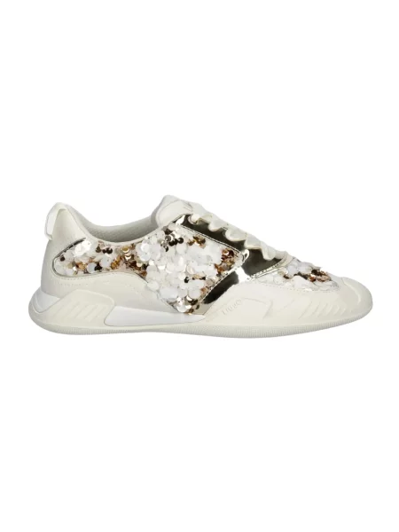 Sneakersy Liu Jo skórzane białe