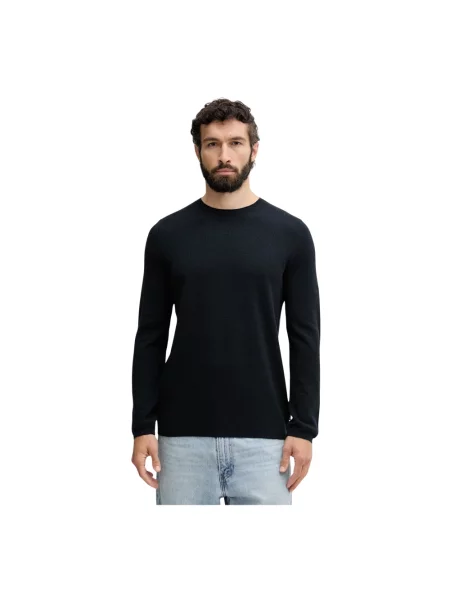 Dzianinowy sweter Marc O'polo niebieski