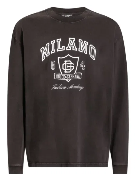 Tricou Dolce & Gabbana lung maro