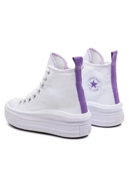 CONVERSE Sportbačiai CHUCK TAYLOR ALL STAR MOVE PLATFORM' balta